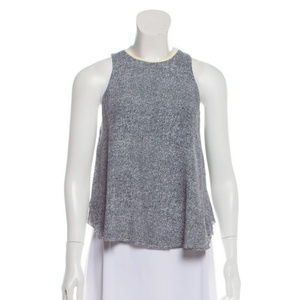 T Alexander Wang Black/White SleevelesTop Size 0